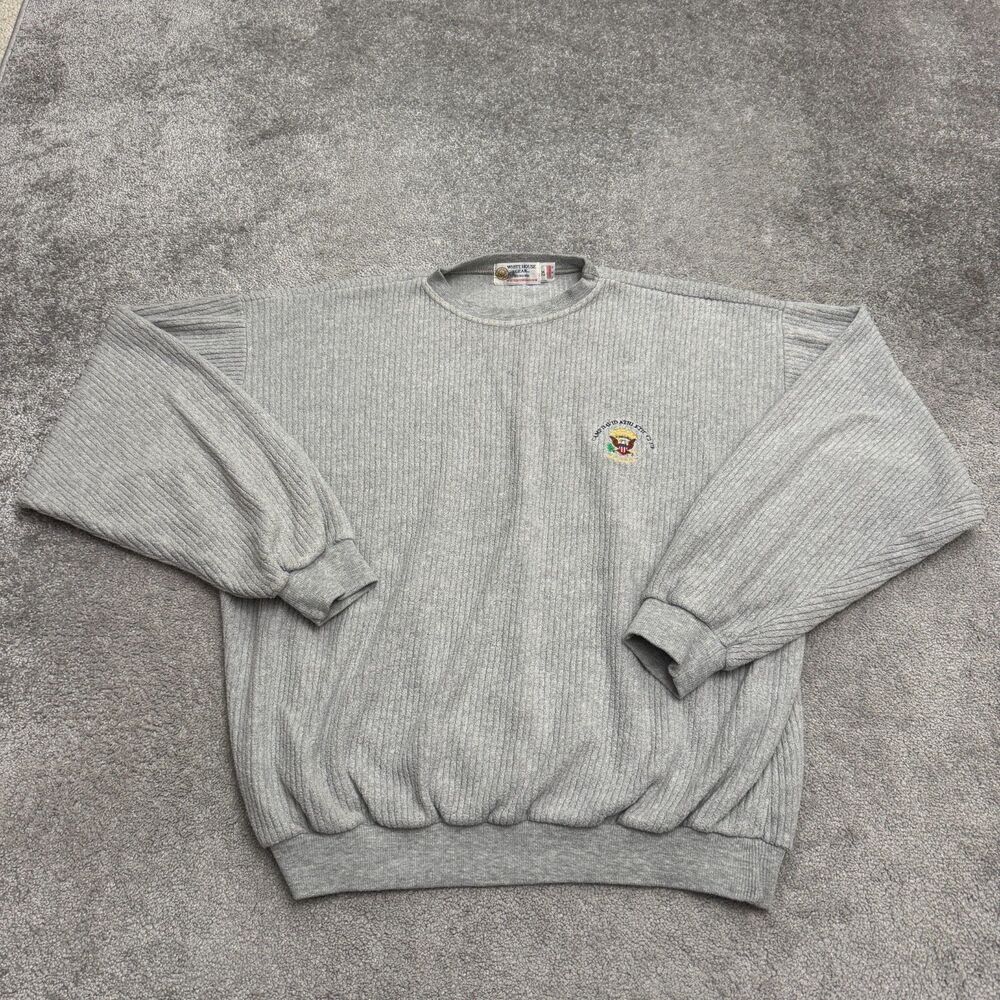 Vintage 90s White House Gear Camp David Athletic Club Sweatshirt Mens 2XL USA